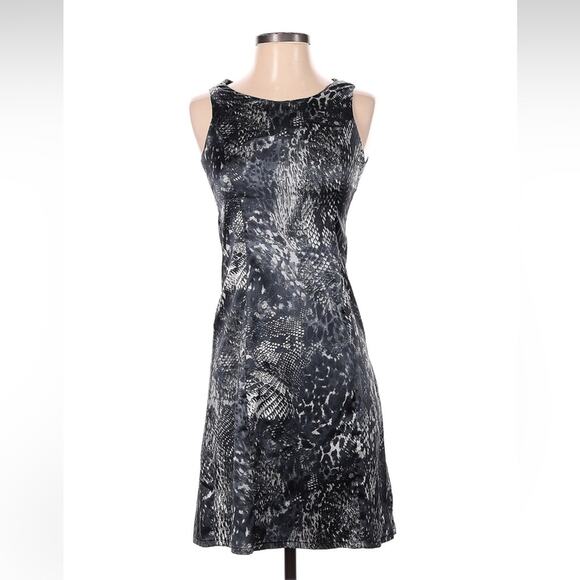 Bianco Ballo Dresses & Skirts - Bianco Ballo gunmetal grey patterned cocktail party dress, 36 or XS